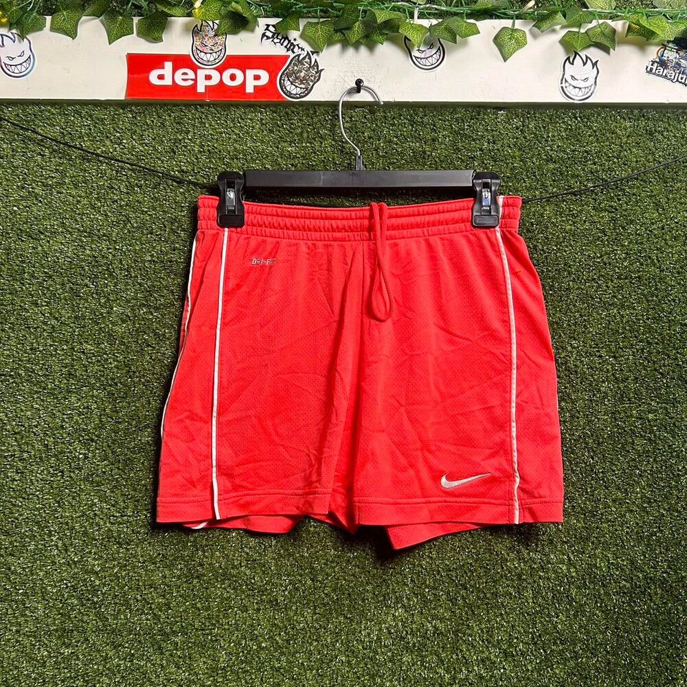 Nike Women's Red and Orange Shorts